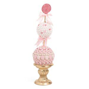 BELLA LUX Multi 28in Potted Candy Tree Decor